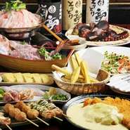 ※当日キャンセルははキャンセル料が発生します。
※コース料理は4名様～ご利用できます。
※仕入れの都合によりコース内容が変更になることがあります。
※人数変更は、3日前までとなります。
※お子様用コース・飲み放題あります。
※無料送迎バス有ます。TEL052-381-5387