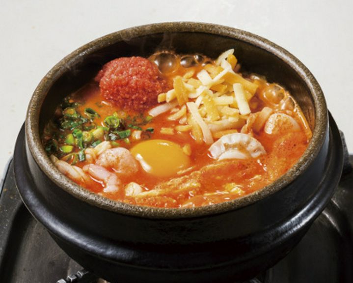 明太子チーズスンドゥブ