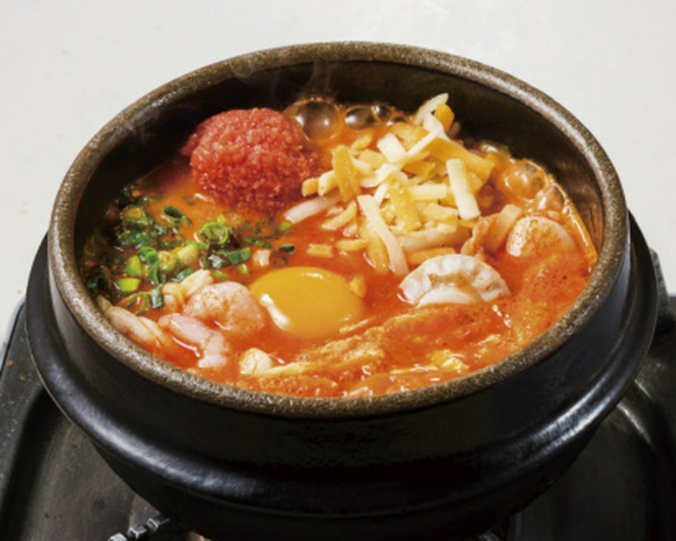 明太子チーズスンドゥブ