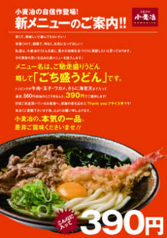 ご馳走盛りうどん