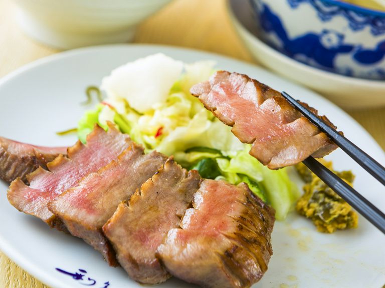 仙臺名物！牛たん定食！