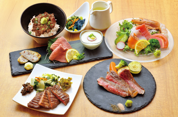 Beef tongue Sendai course