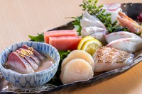 墨之栄贅沢刺身盛り合せ 