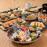 要予約／2名様～／お席2時間制（飲み放題は30分前L.O.）
※誠に申し訳ございませんが、当日・前日のキャンセルはお受けできません。お申し込みコース（お料理）代金の全額を請求させていただきますのでご了承くださいませ。なお、人数の変更などは前日までお受けいたします。