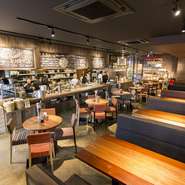 ご家族・友人・恋人・会社の仲間、すべての人が美味しく楽しくお食事ができる空間をご用意しています。