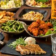 当店の飲み放題は種類豊富な100種類以上をご用意しております!!一杯一杯に深くこだわり厳選美酒の数々！どうぞご堪能下さい。

