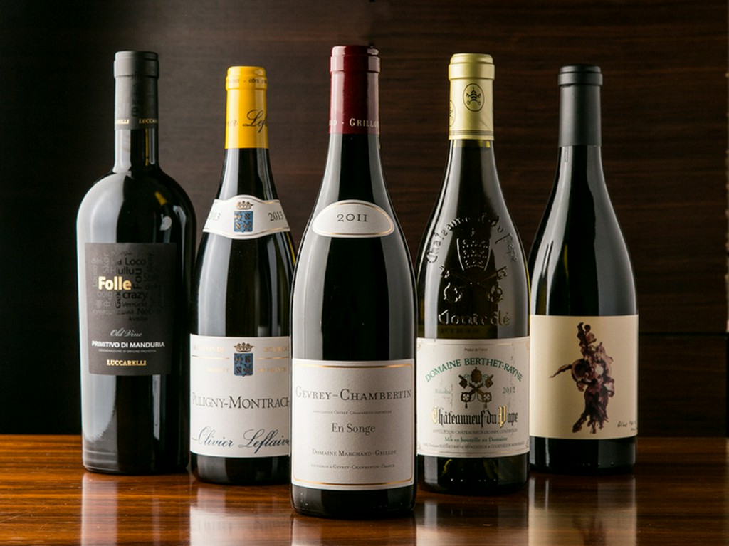フレンチとのマリアージュを楽しめるソムリエセレクトのワイン