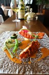 アミューズ、冷前菜、温前菜、魚メイン、肉メイン、デザート、コーヒー
