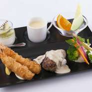 パン／ジュース付