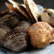 貝は通常、提供時には既に仕込みを終えている寿司屋が多いですが、【青空三代目 大名古屋ビルヂング店】では天然ものにこだわり、注文を受けてから仕込むため、生きた貝をその場で剥き提供しております。