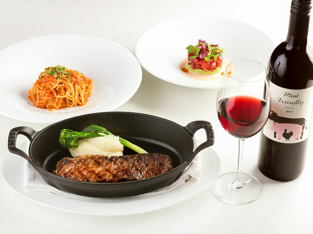 女性同士でシェアして食べられる、お洒落なメニューが豊富