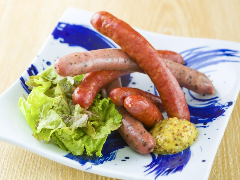 お子様に牛タンソーセージ！