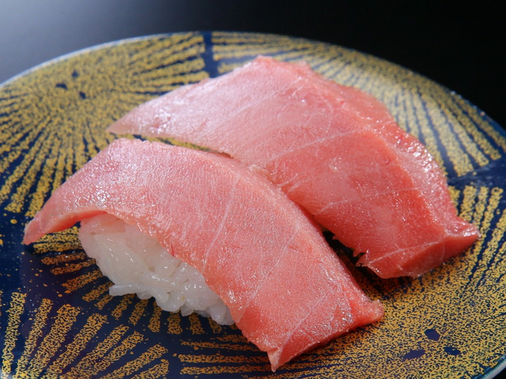 店舗自慢の一貫をぜひ『本まぐろトロ』