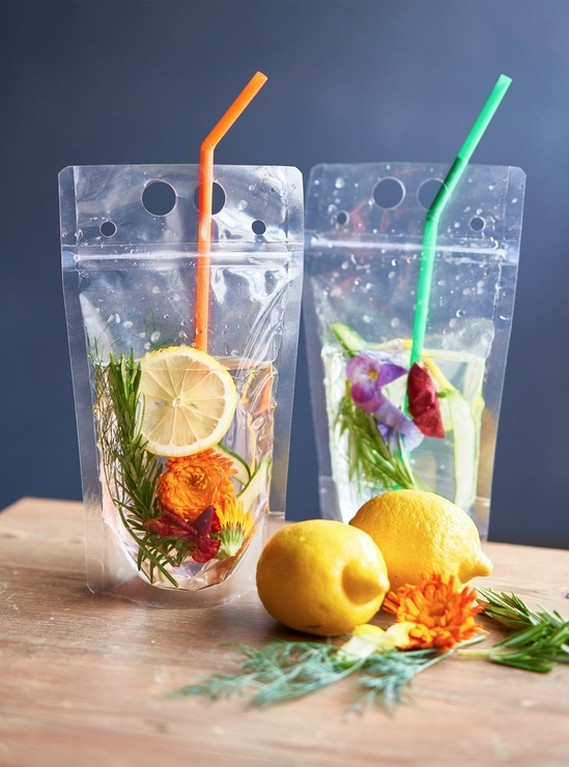 花とハーブのレモネード