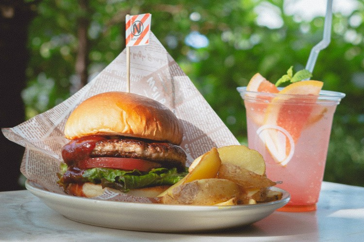 STEAK&BURGER NICK STOCK 京都タワー店 京都駅/ハンバーガー | ヒトサラ