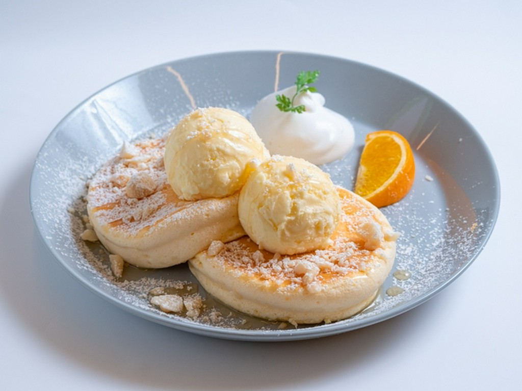 リピーター続出！大人気「ハニーマカダミアパンケーキ」