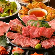 お買い物でお疲れで空腹なんていうときは、家族みんなで「お肉」はいかがでしょうか。