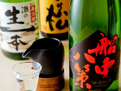 魚に合う、季節ごとの日本酒を厳選