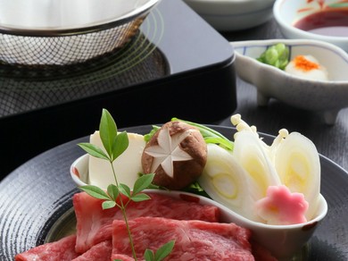 追加の一品に。鹿児島県産『国産牛のしゃぶしゃぶ鍋』