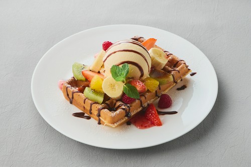 ケーキワッフル