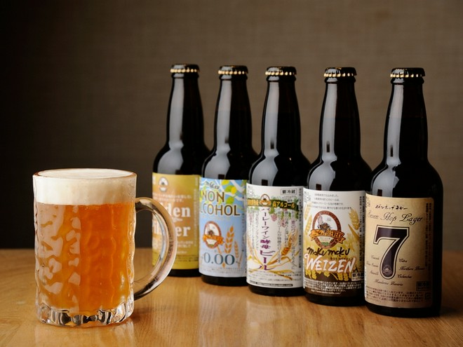 ビールにこだわっている