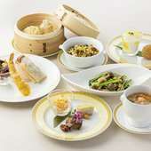 北京ダックをメインディッシュに前菜からデザートまでお楽しみいただけるおすすめコースです。