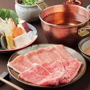 　＜国産牛ロース＋豚ロース又はバラ＞