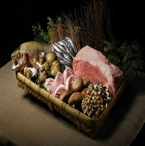 全国各地から届く旬の食材