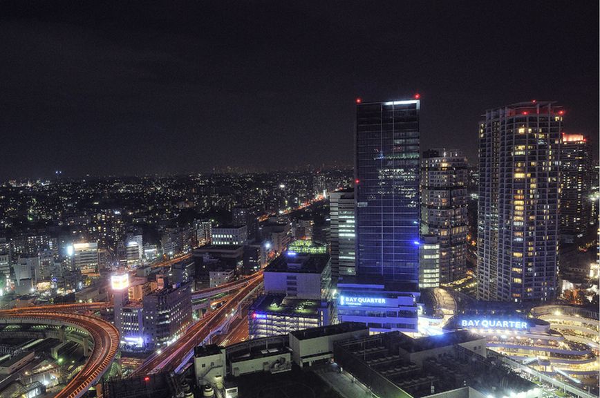 心奪われる、煌びやかな夜景