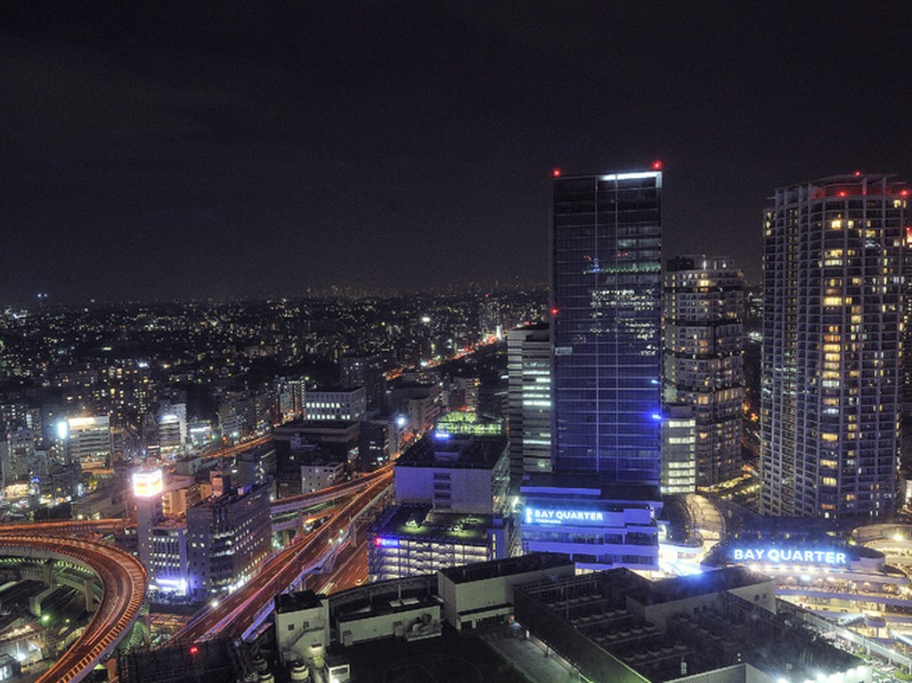 心奪われる、煌びやかな夜景