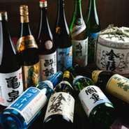 日本酒と旬の食材を愉しめる、ワンランク上のダイニング