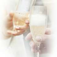 乾杯は生牡蠣に合う、シャンパン&スパークリングワインで。