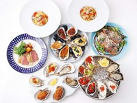牡蠣を洋風テイストの様々な調理法で
たっぷり楽しんでいただけるコース。