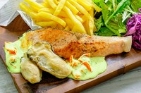 牡蠣スープ
ライス orパン 付