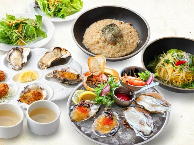 キンカウーカ グリル オイスターバー 横浜ベイクォーター店 横浜駅 オイスターバー ネット予約可 ヒトサラ