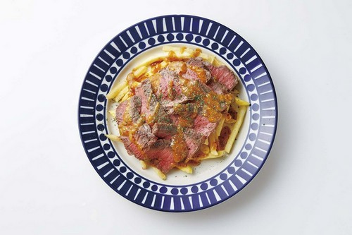 牡蠣料理の他、美味しい肉料理も