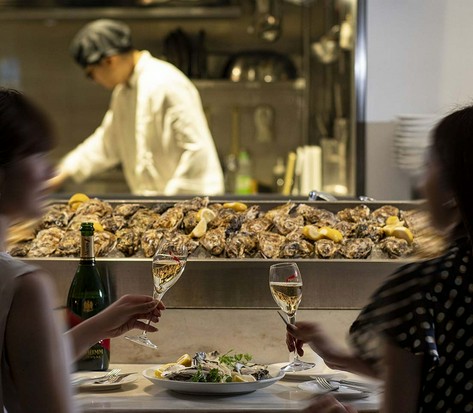 オイスタールーム 梅田ハービスエント店 西梅田 オイスターバー ネット予約可 ヒトサラ