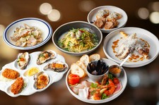 牡蠣やシーフード、様々な食材を洋風テイストで楽しんでいただけるコース