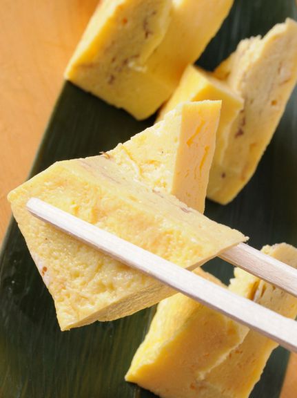 ふわふわトロ〜リ、ダシの効いたあつあつ玉子も絶品です