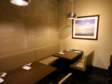 女子会やデートなど、プライベートな時間を楽しめる個室