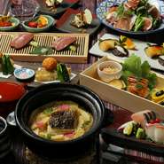 様々なシーンに利用できる和食レストラン&バー。 目の前を流れる日本橋川を望むテラスは仕事帰りのサラリーマンやOLに大人気。 店内はカウンター、テーブル席、BOX席と用途に応じてお選びいただけます！