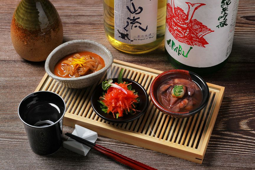 酒の肴と日本酒