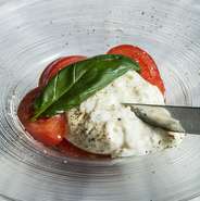 Creamy Melting Burrata cheese Caprese