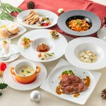 ［X'mas］前菜Ｗメインデザート等全9皿＋乾杯スパークリング
開催期間：2025年12月24日～2025年12月25日
