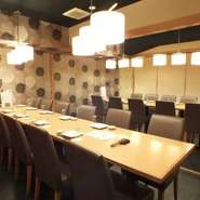 2名～44名まで様々な個室があるので大人数での宴会にもおすすめ