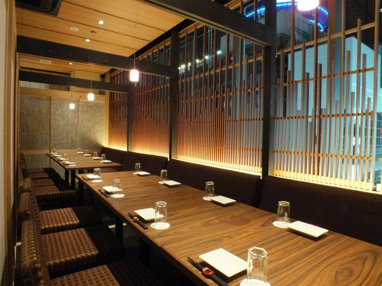 2名~40名まで様々な個室があるので大人数での宴会にもおすすめ