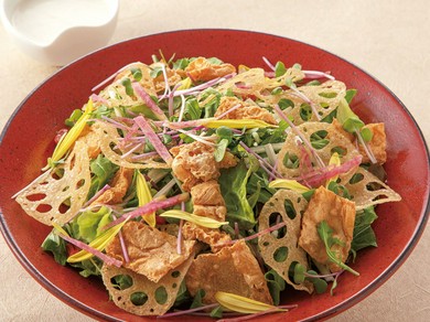 京町天婦羅盛り合わせ　～香味柚子餡添え～