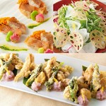 肉と魚が楽しめる『味わいコース』