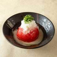 豆冨とじゃがいものチーズソース揚げ出し
