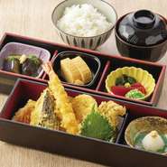 天婦羅御膳（小鉢/椀/香の物）